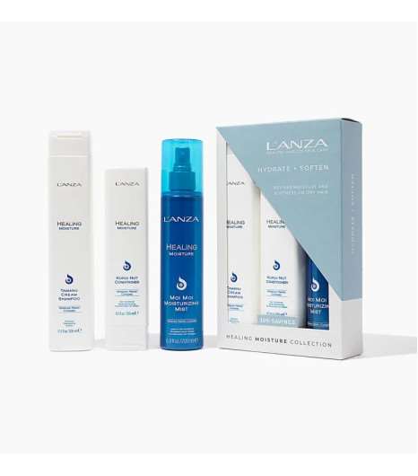 Lanza Набір для зволоження волосся L'anza Healing Moisture Holiday Trio Box
