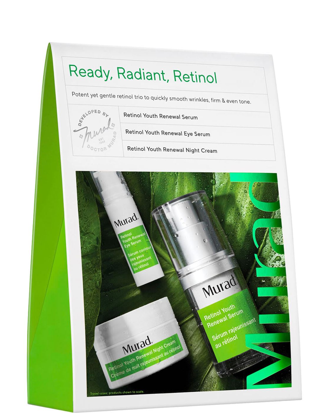 Murad набір "Ready, Radiant, Retinol"