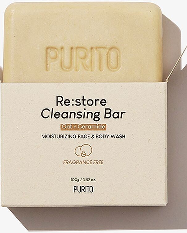 Purito Re:store Cleansing Bar Відновлювальне мило для очищення шкіри