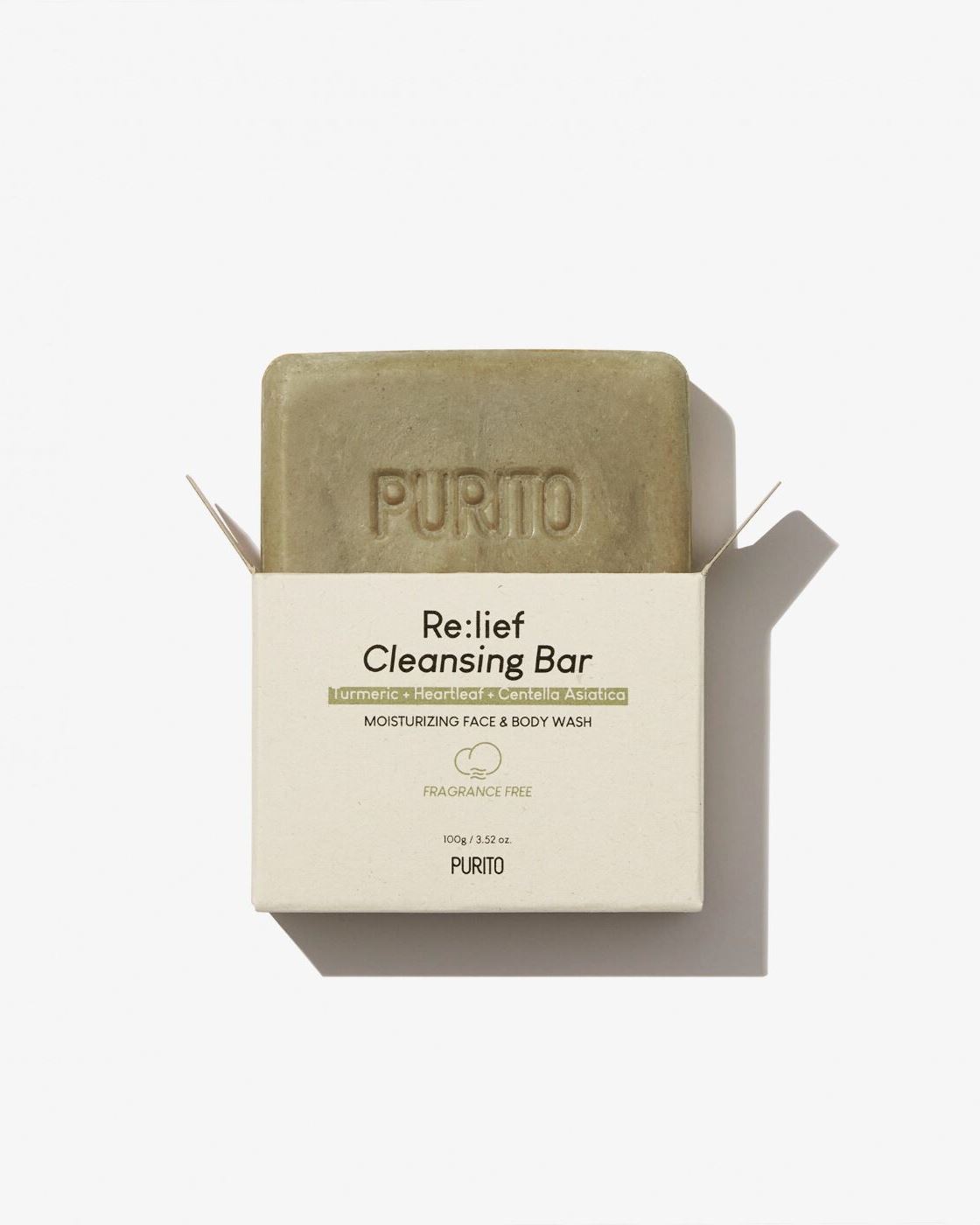 Purito Re:lief Cleansing Bar Заспокійливе мило для очищення шкіри