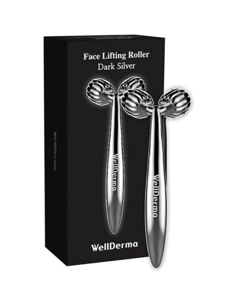 WellDerma Face Lifting Dark Silver Roller