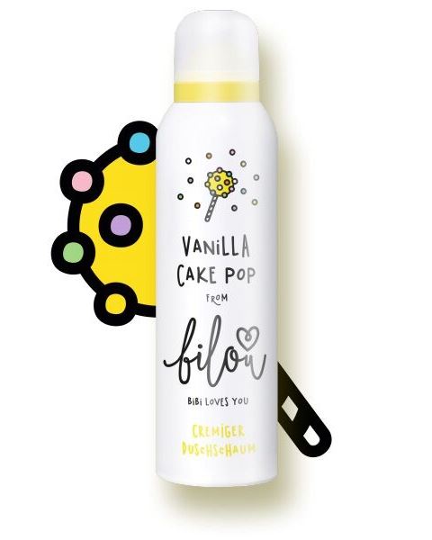 Bilou Vanilla Cake Pop гель-пінка для душу, 200 мл