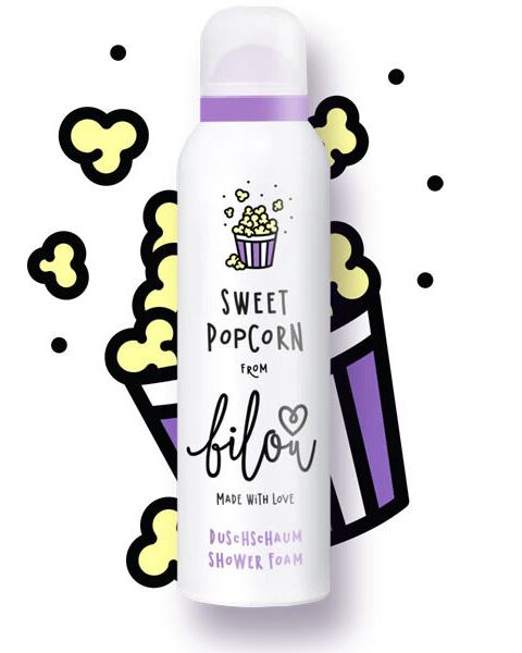 Bilou Sweet Popcorn гель-пінка для душу, 200 мл
