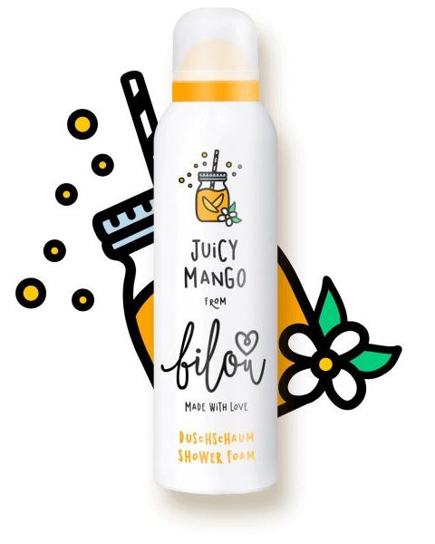 Bilou Juicy Mango гель-пінка для душу, 200 мл
