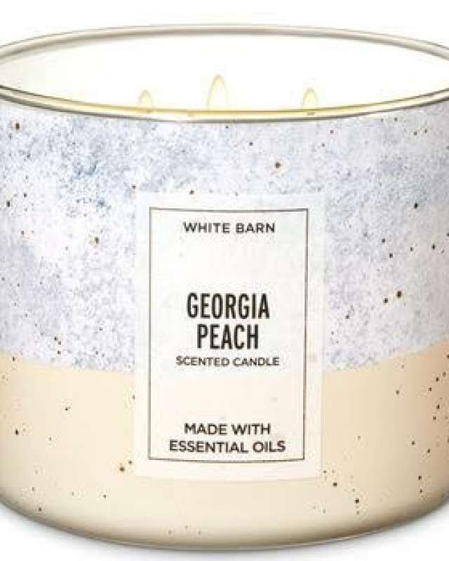 Bath and Body Works Georgia Peach ароматизована свічка, 411 г