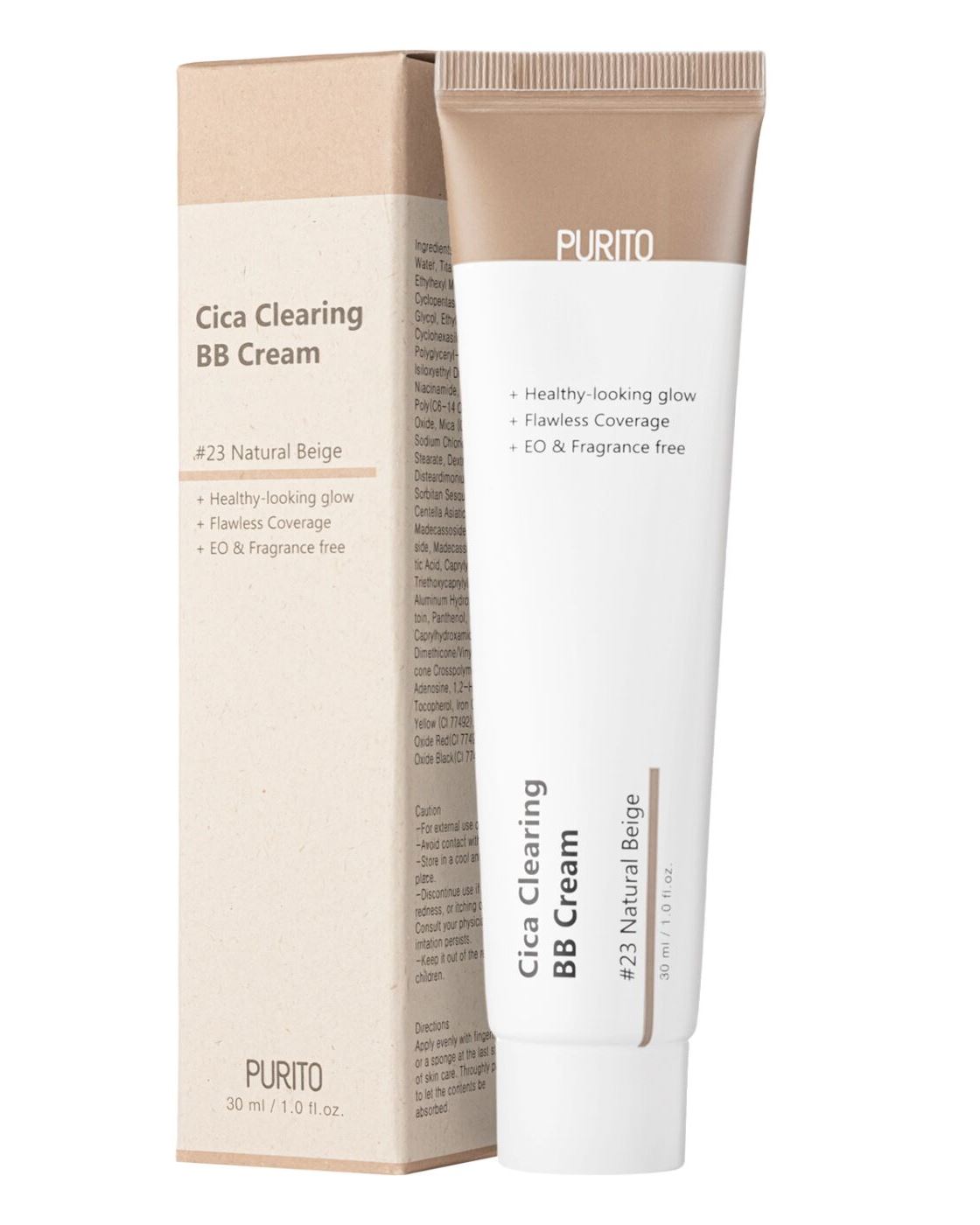 Purito Cica Clearning BB Cream №23, 30 мл