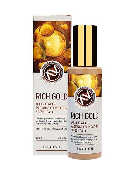 Enaugh Rich Gold Radiance Foundation, 100 гр